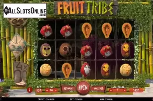 Win Screen 1. Fruit Tribe from Gamshy