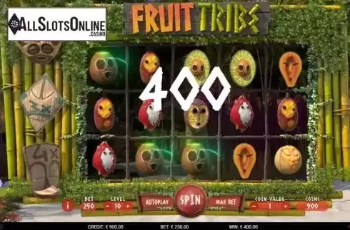 Win Screen 2. Fruit Tribe from Gamshy