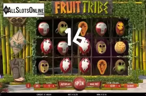 Win Screen 4. Fruit Tribe from Gamshy
