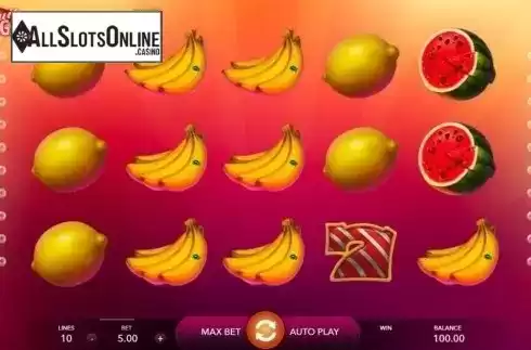 Reel Screen. Fruit Vegas from Mascot Gaming