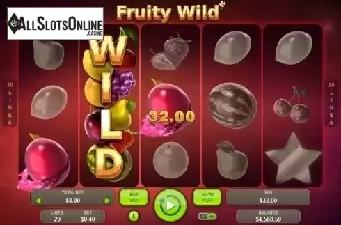 Win Screen . Fruity Wild from Booongo