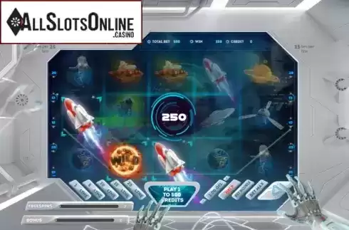 Win Screen. Galaxy Slot from Smartsoft Gaming