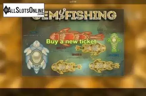 Game Screen. Gem Fishing from Betixon