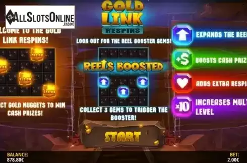 Bonus Game 1. Gold Digger from iSoftBet