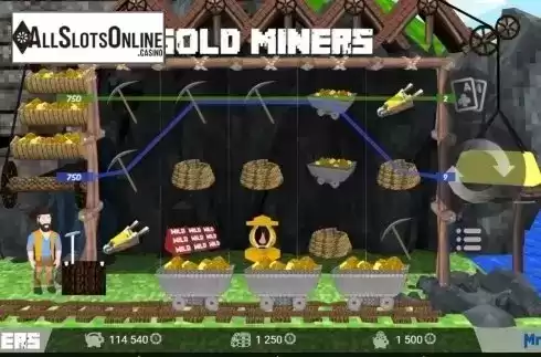 Screen5. Gold Miners from MrSlotty
