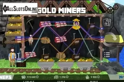 Screen6. Gold Miners from MrSlotty