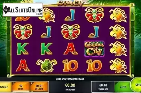 Reel Screen. Golden City (IGT) from IGT