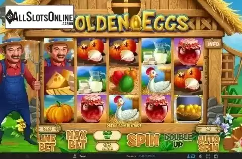 Screen 1. Golden Eggs (GamePlay) from GamePlay