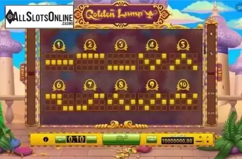 Screen5. Golden Lamp from BF games