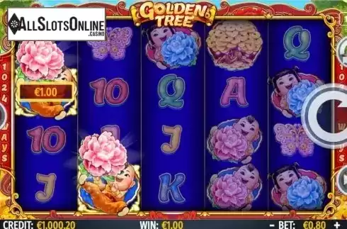 Win screen 1. Golden Tree from Octavian Gaming