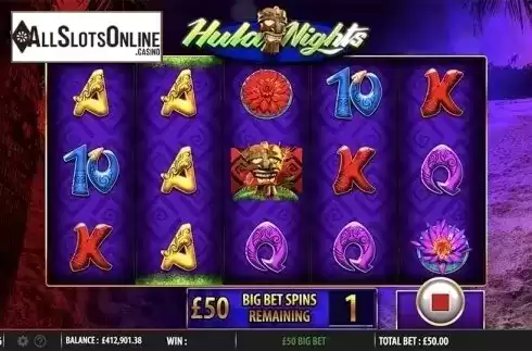 Free Spins. Hula Nights from Barcrest