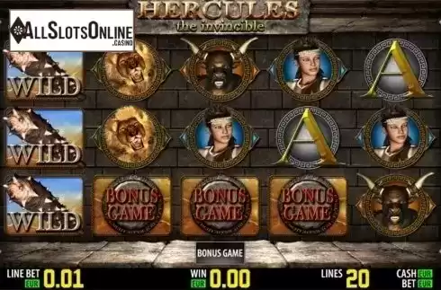 Bonusgame win. Hercules HD from World Match
