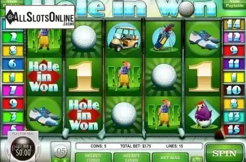 Screen4. Hole in Won from Rival Gaming