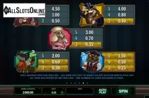 Screen6. Hound Hotel from Microgaming