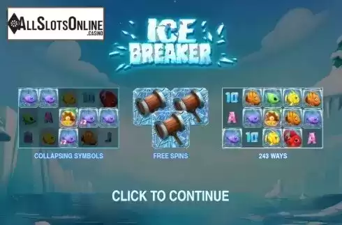 Screen 1. Ice Breaker from Push Gaming
