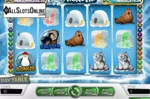 Screen2. Icy Wonders from NetEnt
