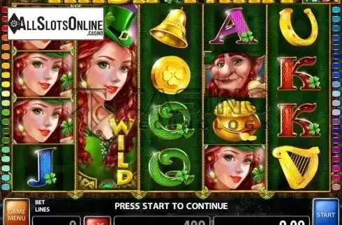 Screen3. Irish Fairy from Casino Technology