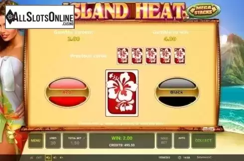 Gamble. Island Heat from Greentube