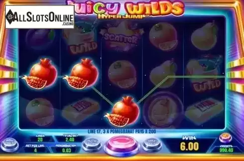 Win Screen 1. Juicy Wilds from Felix Gaming