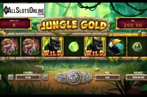 Win screen 2. Jungle Gold from Onlyplay