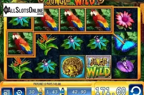 Win screen. Jungle Wild from WMS