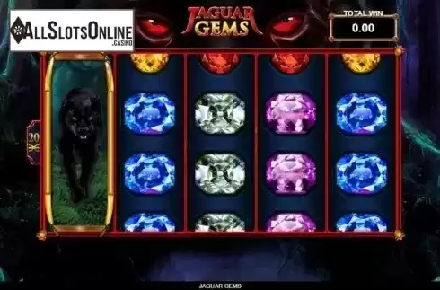 Special symbol screen. Jaguar Gems from Inspired Gaming