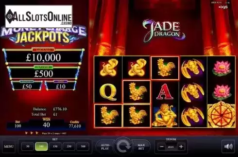 Win screen. Jade Dragon from AGS