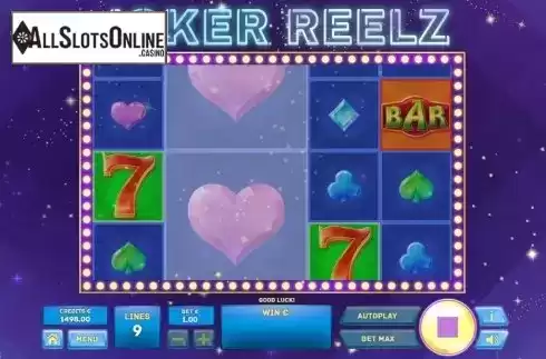 Reel Screen. Joker Reelz from Tom Horn Gaming