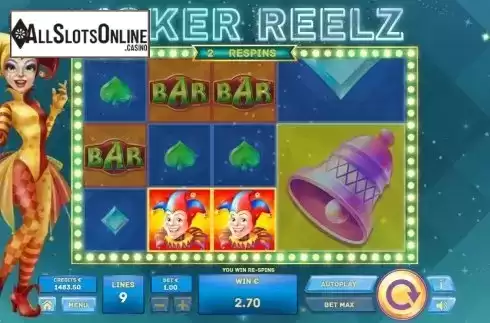 Free Spins. Joker Reelz from Tom Horn Gaming
