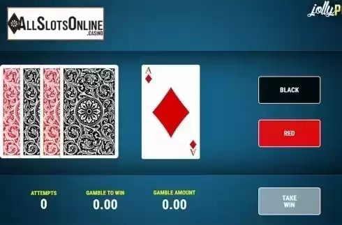 Gamble win screen 2. Jolly Poker from Fazi