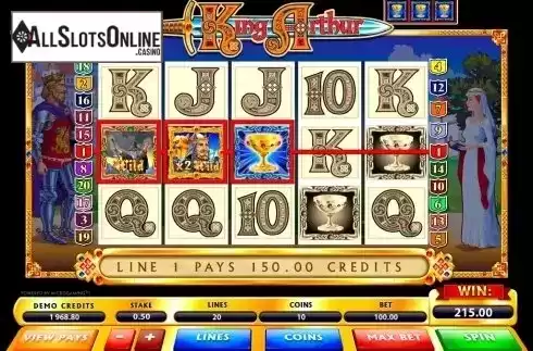 Screen8. King Arthur (Microgaming) from Microgaming