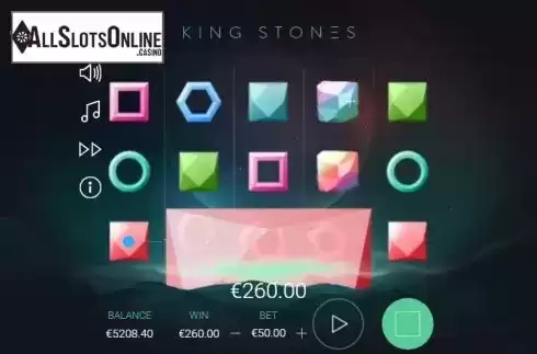 Screen 3. King Stones from Relax Gaming