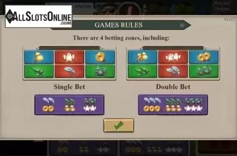Game Rules. Lucky Combo from XIN Gaming