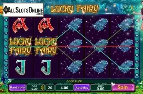 Screen 2. Lucky Fairy from Sigma Gaming
