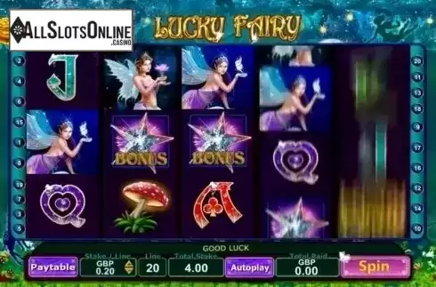 Screen 4. Lucky Fairy from Sigma Gaming