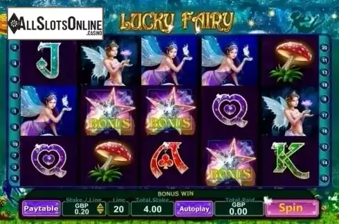 Screen 5. Lucky Fairy from Sigma Gaming