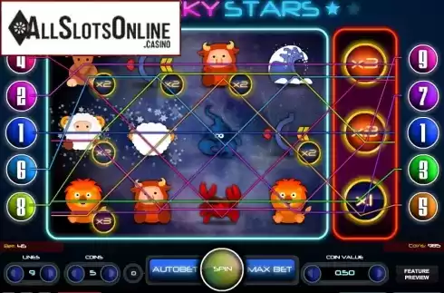 Screen5. Lucky Stars (1X2gaming) from 1X2gaming