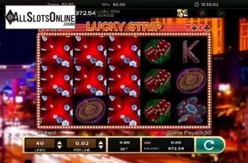 Win Screen 2. Lucky Strip from High 5 Games