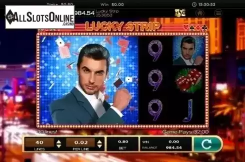 Win Screen 3. Lucky Strip from High 5 Games