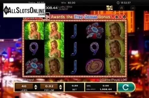 Win Screen 5. Lucky Strip from High 5 Games