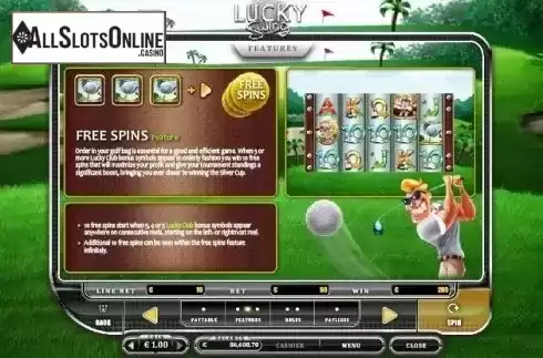 Free Spins. Lucky Swing from Oryx