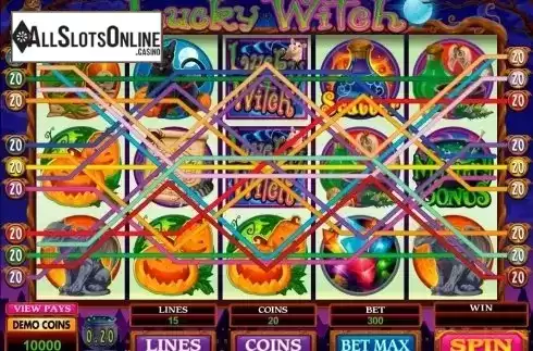Screen7. Lucky Witch (Microgaming) from Microgaming