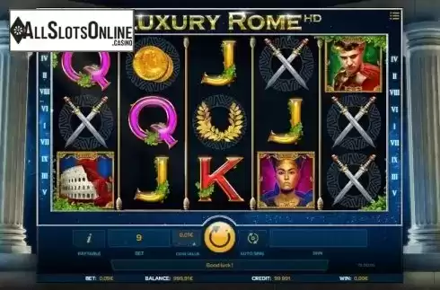 Reels. Luxury Rome from iSoftBet