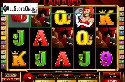 Screen5. Lady in Red from Microgaming