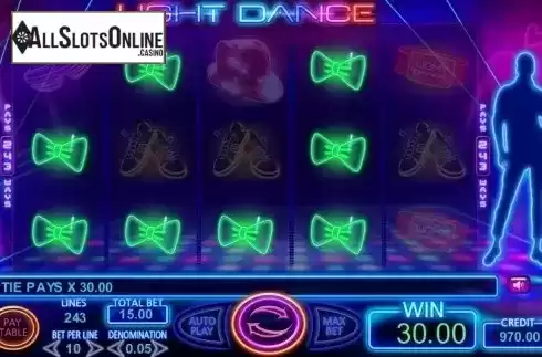 Win Screen . Light Dance from Felix Gaming