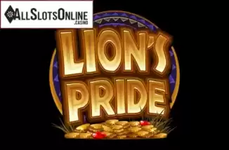 Screen1. Lion's Pride (Microgaming) from Microgaming