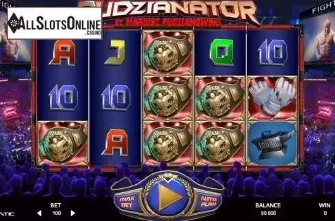 Reel Screen. Pudzianator from Promatic Games