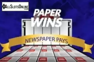 Paper Wins. Paper Wins from Roxor Gaming