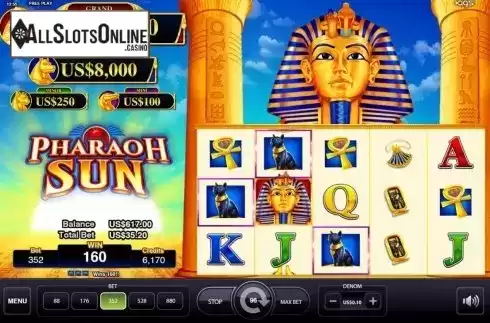 Win Screen 1. Pharaoh Sun from AGS