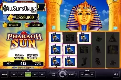 Win Screen 3. Pharaoh Sun from AGS